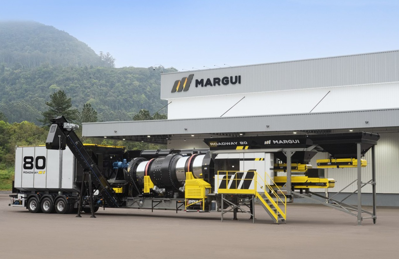 Margui amplia portfólio com novos equipamentos e tecnologias na Paving Expo 2026
